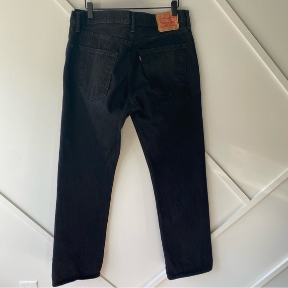 Levi’s 501 Orignal Fit Straight Black Jean - 36 - Picture 4 of 16